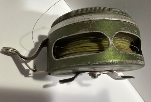 Mulinello a mosca automatico Shakespeare Silent Tru-Art Cortland 333 L5F - verde USA - Foto 5 di 5