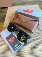 Rayban Original Wayfarer Classic Matte Black RB2140 Unisex Sunglasses