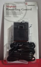 Radio Shack Phone Recording Control Model 43-228A Brand New