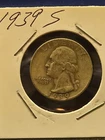 1939 S SILVER COIN WASHINGTON QUARTER HARD TO FIND S MINT SILVER .25 SILVER COIN