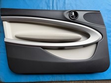 Mini One/Cooper/S Paceman Left Side Door Card (Carbon Black/Satellite Grey) R61