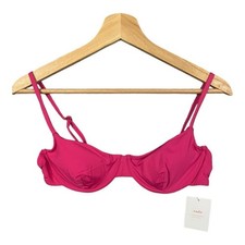 Andie Swim The Bermuda Top in Raspberry Pink Size M NWT