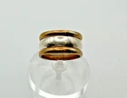 VTG Sterling Silver .925 Made in Mexico Silver & Brass Band 7.1 grams size 8