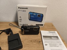 Panasonic LUMIX DMC-FT30 Digitalkamera Actioncam Wasserdicht bis 8 m schwarz OVP