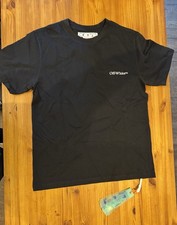 Neues T-Shirt in Off-White mit Etiketten, Gr�...