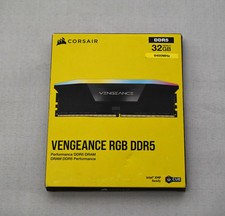 Corsair Vengeance RGB 32GB (2x16GB) DDR5 RAM 6400MHZ CL36 - CMH32GX5M2B6400C36