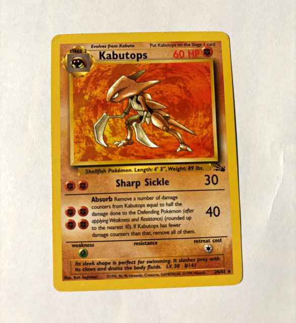 Kabutops (24) (Fossil)