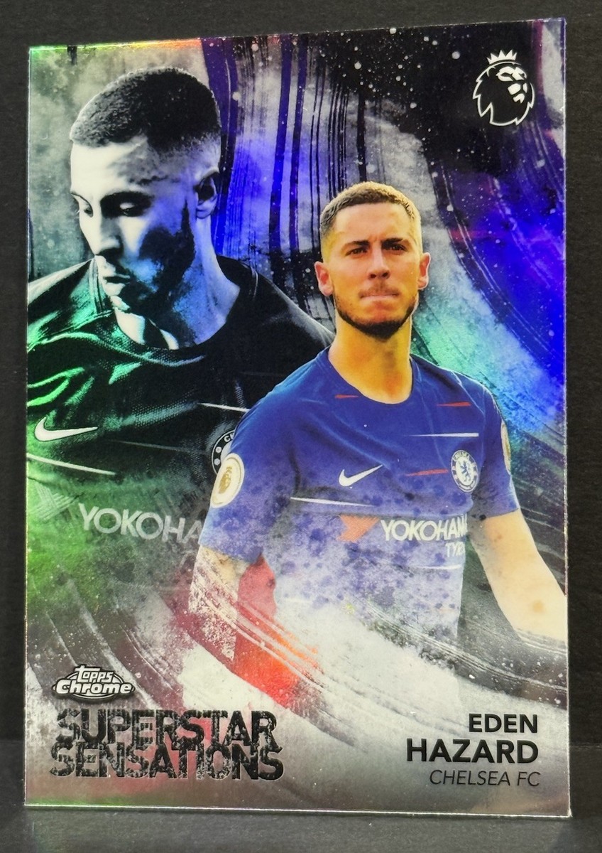 2018-19 Topps Chrome Premier League Chelsea Eden Hazard Superstar