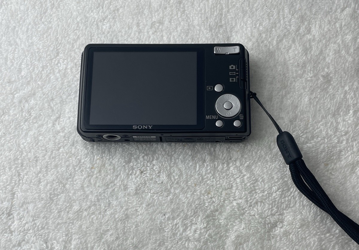 Sony Cyber-shot DSC-W350 14.1MP Digital Camera - Black for sale