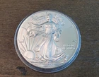 2 AMERICAN EAGLE SILVER DOLLAR COINS 2015 & 2016