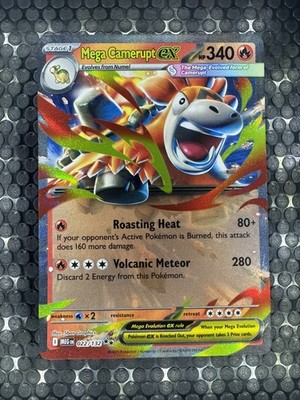 Mega Camerupt ex 022/132 Pokemon Mega Evolution
