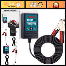 12v 750ma Smart Trickle Charger Maintainer For Motorcycle Atv Battery Care