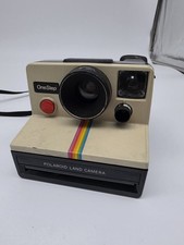 Vintage Polaroid SX-70 OneStep Rainbow Stripe Instant Camera Untested