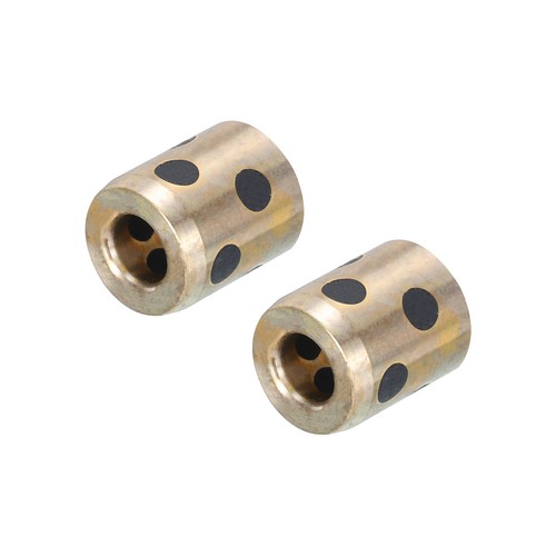 2 Roulements à Buse 10x13x12,5 Mm En Acier Chromé Sans Graissage - Uxcell