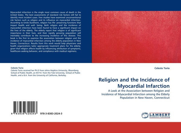 Celeste Torio | Religion And The Incidence Of Myocardial Infarction | Buch-image