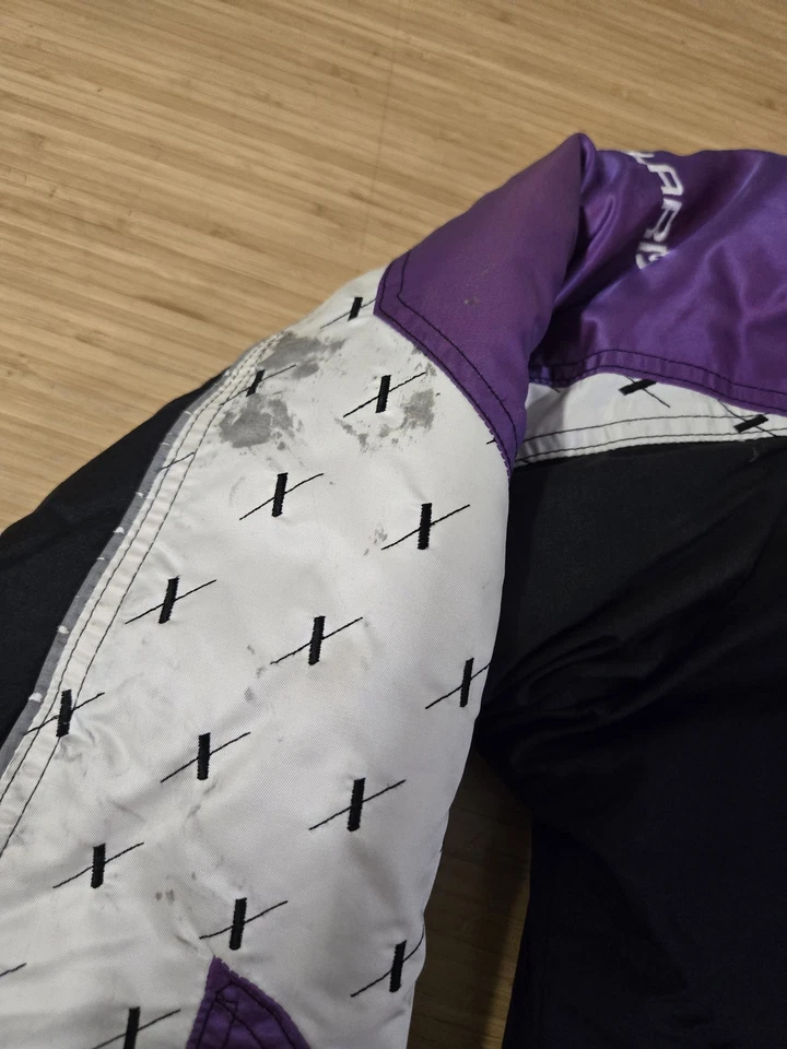 Vintage Polaris Snowmobile Jacket Mens Medium Tall USA Thermolite X Design 90s - Image 4 of 4