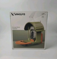 VINGUYS Bird Feeder with Camera, 2.5K UHD Smart Bird Feeder Camera AI Identifie
