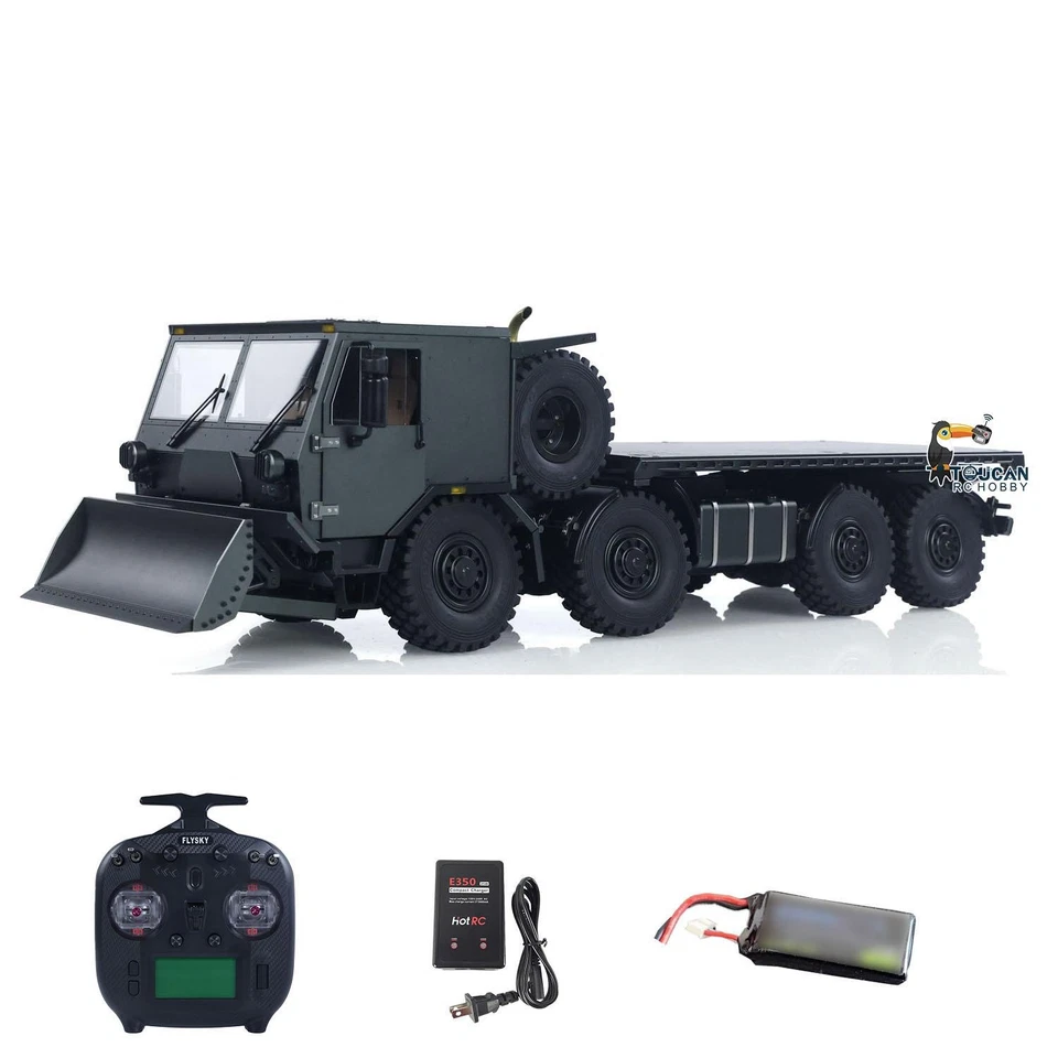 TOUCAN1/18 8X8 CUB3 Metal RC Transport Military Truck 2Speed Axle Lock RTR Car - Image 2 of 4
