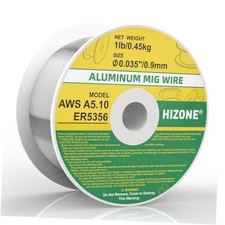 Aluminum Welding Wire, ER5356 .035-Diameter, 1-Pound Spool, 1PC 1lb 1PC .035"