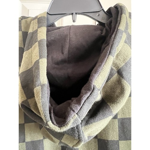 Tony Hawk Checkered Green/Black Hoodie Mens XL - Picture 9 of 12