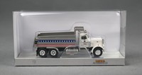 "Brekina 86291 H0,1:87 Peterbilt 359 Dumper Kipper, \"American Track\", 1973 Neu!"