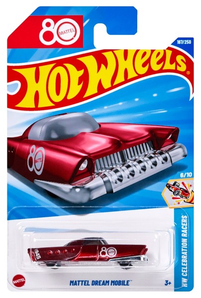 Mattel® JGF64 Hot Wheels Mattel 80Th Anniversary Dream Mobile, Neu & Ovp-image