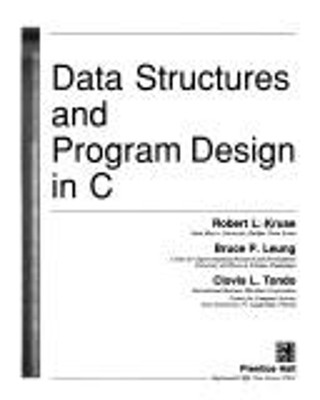 Daten Structures And Program Design IN C Hardcover Robert L. Kruse