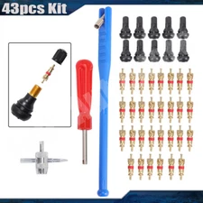 43X Tire Valve Stem installation Remover Repair Tool Puller Car Truck Plug Core