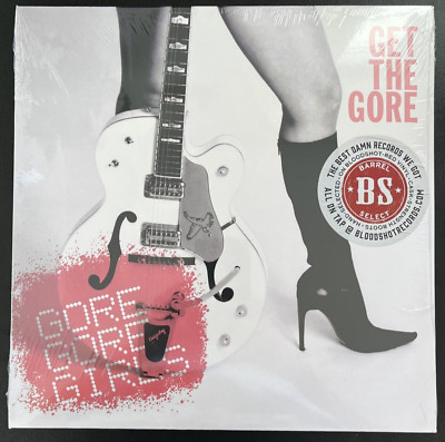 GORE GORE GIRLS GET THE GORE RED VINYL LP NEW SEALED MINT