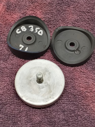 Vintage 1971 HONDA CB350 REFLECTORS CB CL 350 TWIN 1970 CB175 CB450 - Picture 2 of 8