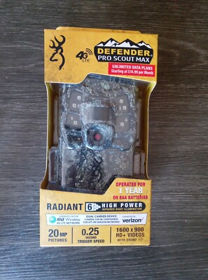 Browning Trail Camera BTCPSM Defender Pro Scout MAX
