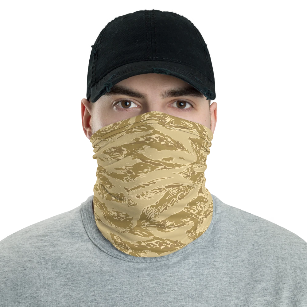 Desert Tigerstripes Camouflage Neck Gaiter
Opens in a new window or tab