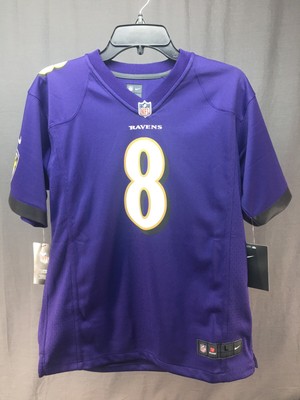 lamar jackson youth large jersey