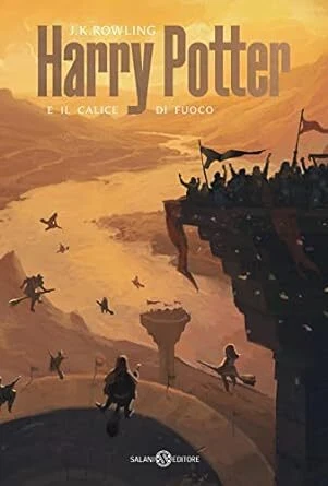 J. K. Rowling : Harry Potter e il calice di fuoco NUOVO ed. Salani B28
