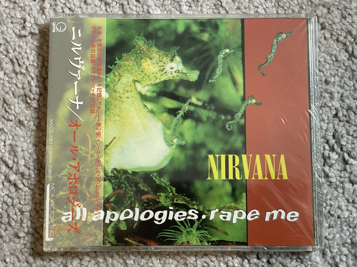 Nirvana All Apologies / Rape Me CD Single JAPAN PROMO SAMPLE