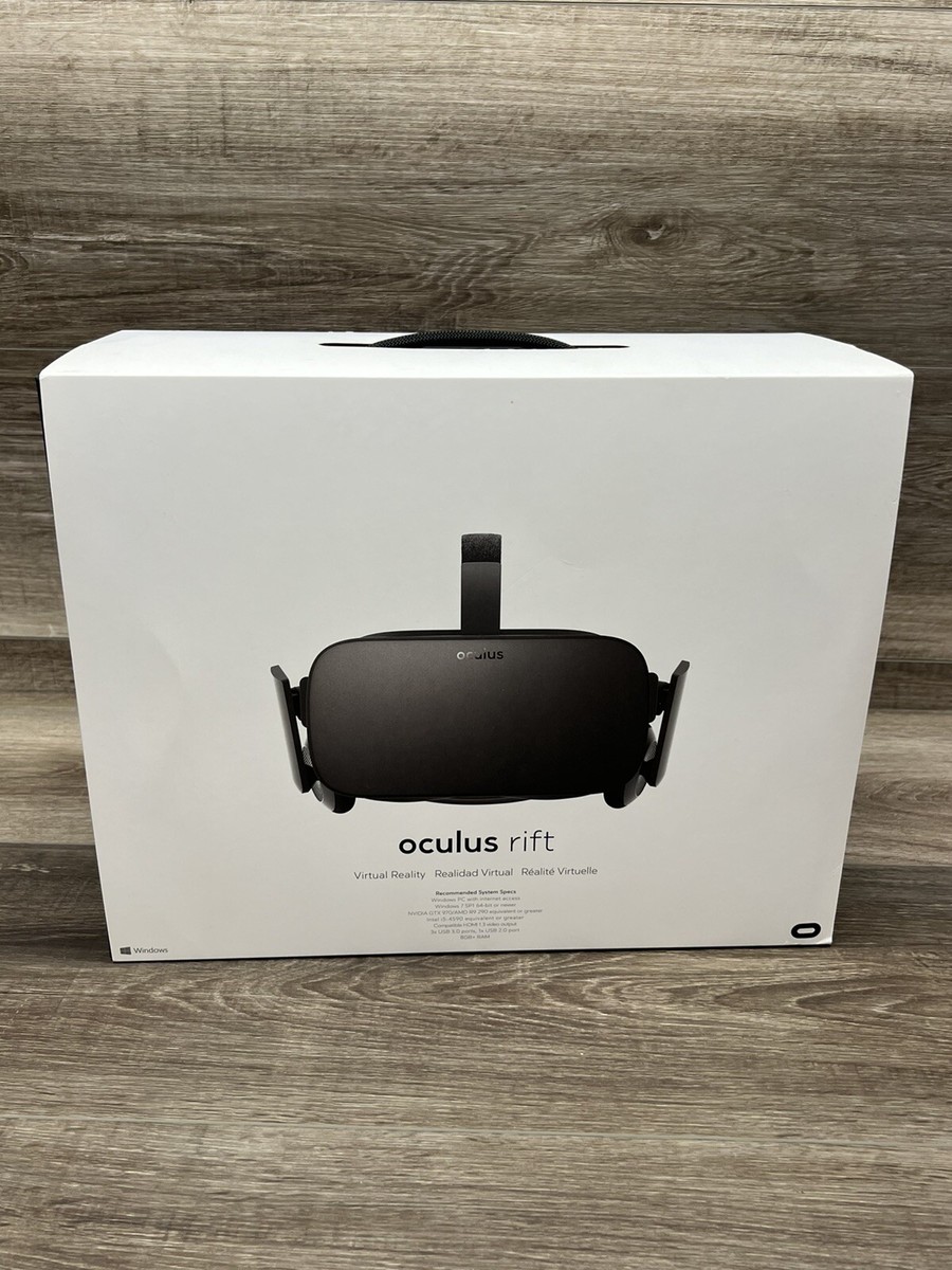 Oculus Rift CV1 VR Virtual Reality Headset System - Black No