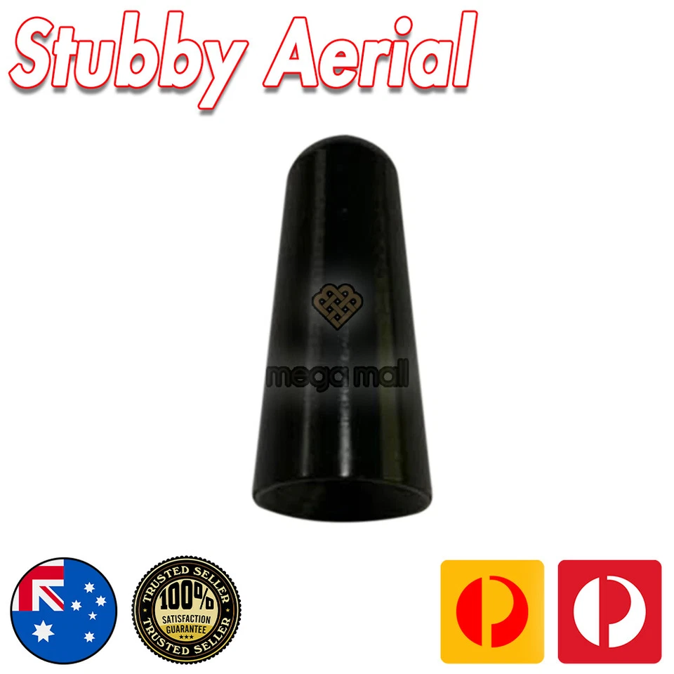 Antena / Picadura de abeja rechoncha aérea para MG MG3 fibra de carbono negra 4 cm Foto 3 de 4