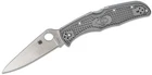 Spyderco Endura 4 Lockback Gray Handle VG10 Stainless Folding Blade Knife 10FPGY