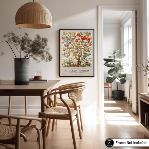Póster Maestro William Morris Póster - Impresión Árbol de la Vida - Arte Floral - Botánico... - Imagen 5 de 6
