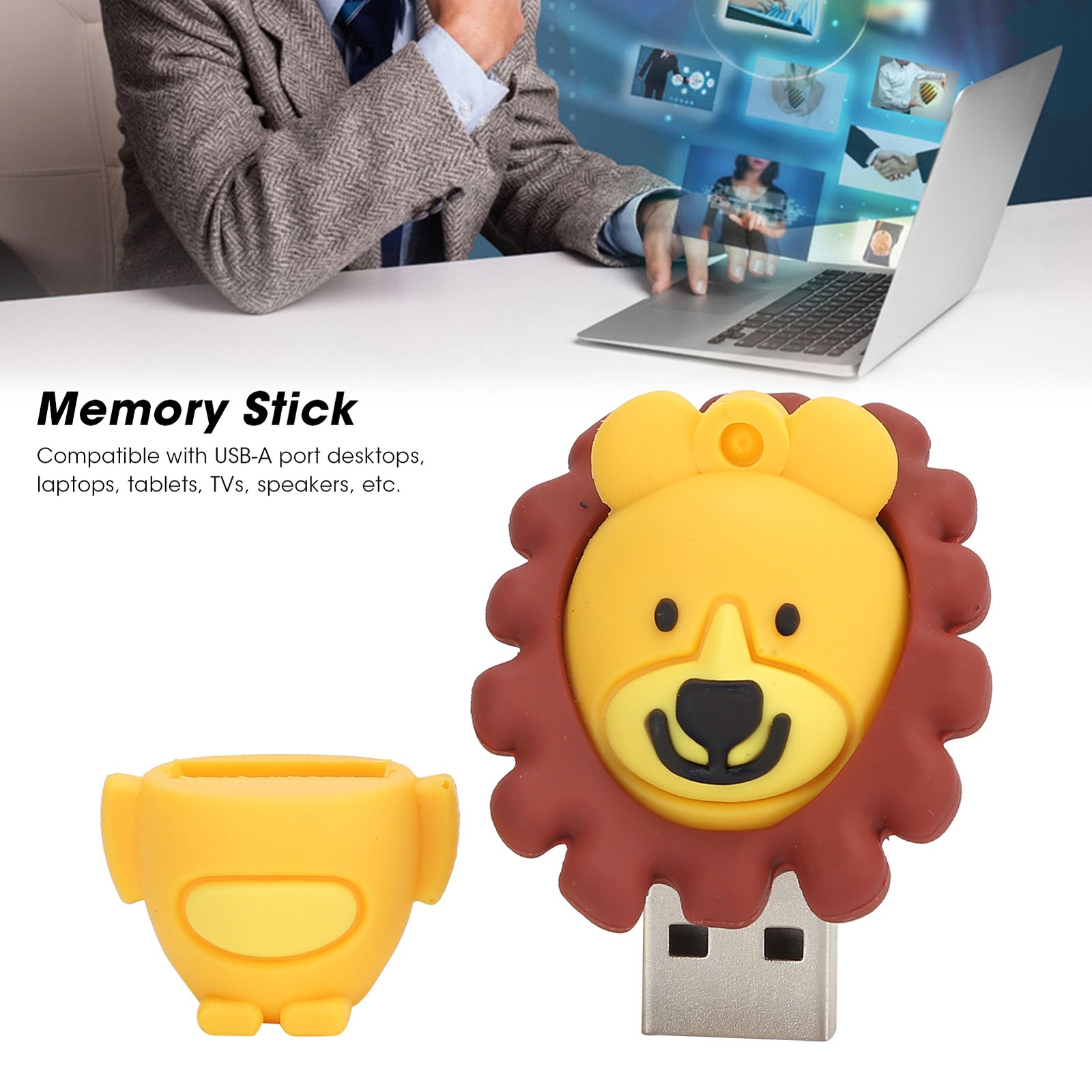 USB Flash Drive Cartoon Driver Portable Storage Device For Wind SPM