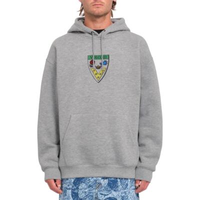 Volcom Hoodie Fergadelic Heather Grau