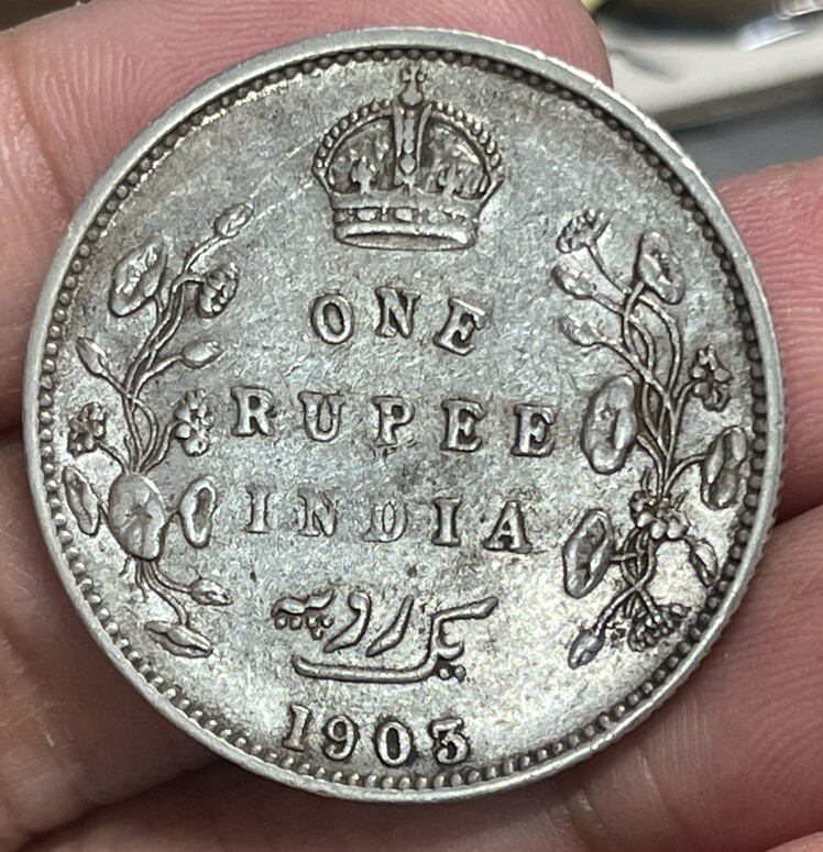 1903-british-india-one-rupee-silver-coin-ebay