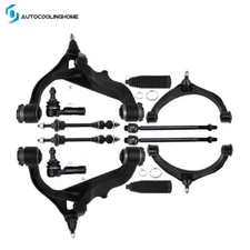 12x For 2011-2012 Ram 1500 4WD Front Upper & Lower Control Arm Tie Rod Sway Bar