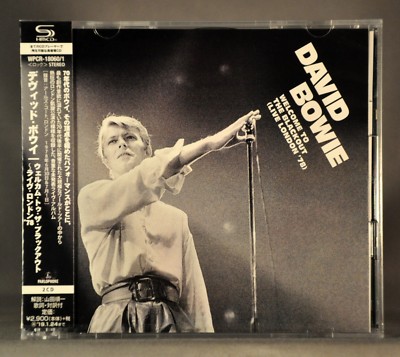 David BOWIE Live London 1978 JAPAN Plastic Case SHM-CDx2 WPCR-18060~1 SHM CD NEW