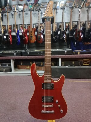 Samick LSR-25 Red HH Electric Guitar w/Gig Bag *** FREE SHIPPING ***
