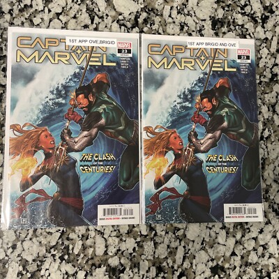 Captain Marvel #23 Vol. 9 2021 Marvel Comics 1st App Ove Brigid Comic Book