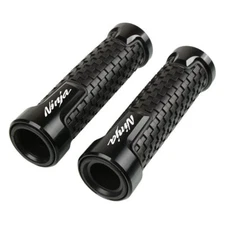 CNC Handlebar Hand Grips Bar For Kawasaki Ninja 250 300 400 650 1000 H2 H2R 250R