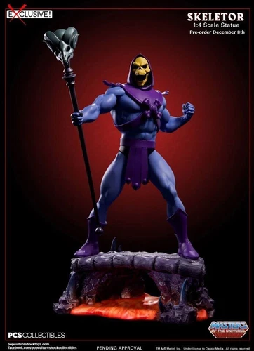 Masters of the Universe SKELETOR EXCLUSIVE PCS COLLECTIBLES 1/4 Statue Limited