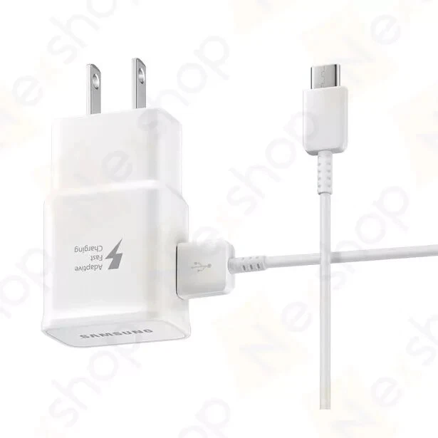 Cargador de pared rápido original Samsung Galaxy S8 S9 Plus Note 8+ y cable USB tipo C Foto 3 de 4
