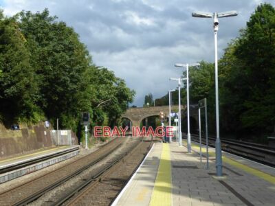 FOTO NACH OBEN DER STRECKE VOM PUTNEY BAHNHOF PUTNEY BAHNHOF OVP